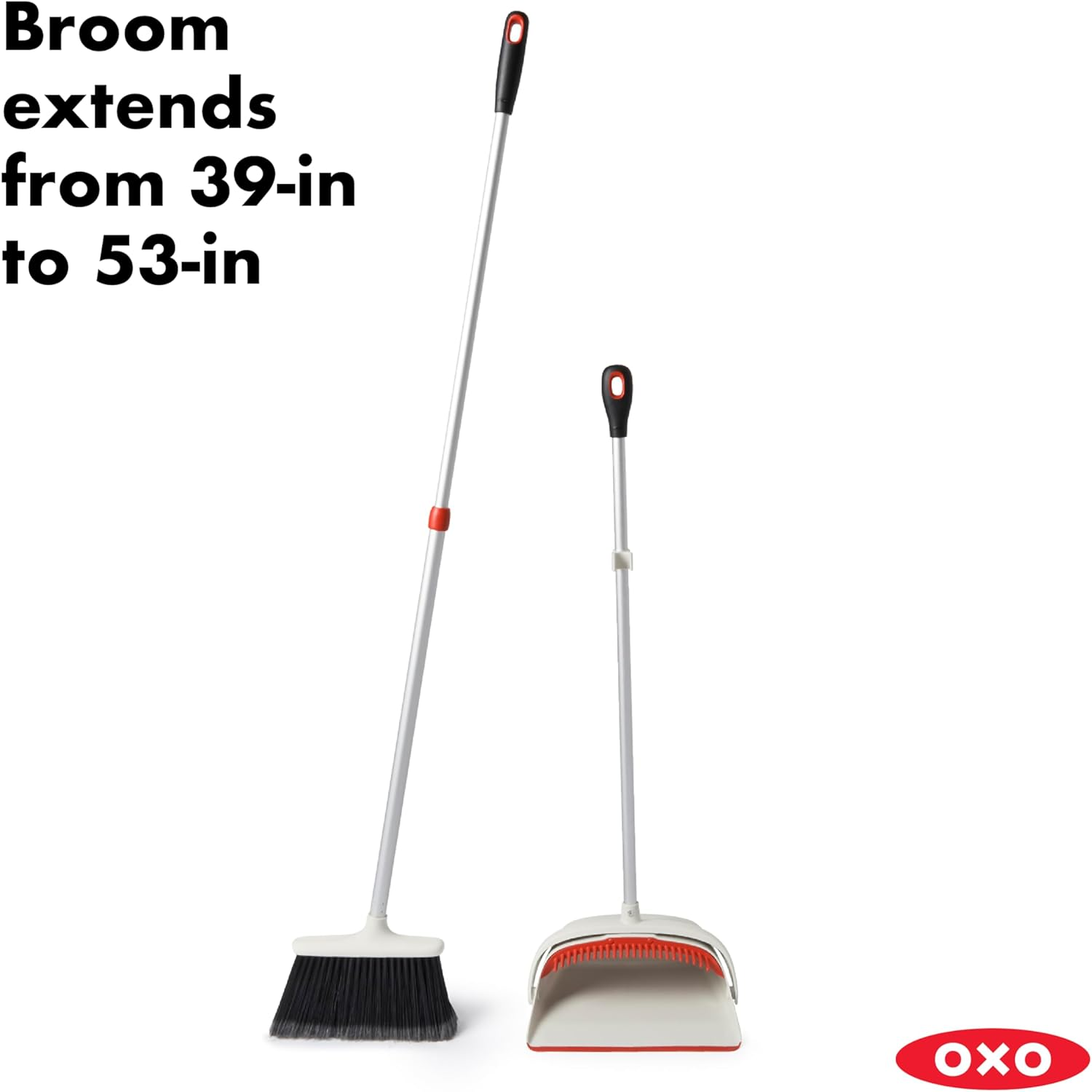 OXO Good Grips Large Sweep Set with Extendable Broom