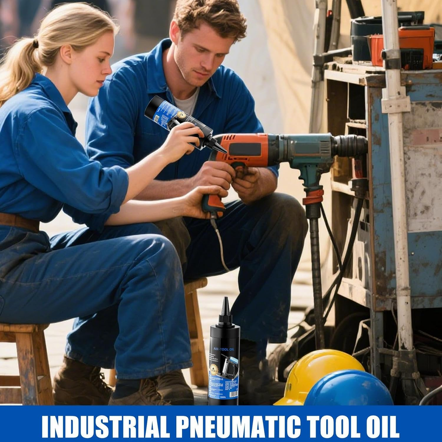 Air Compressor Oil - Industrial Machine Oil,500Ml Rust-Prevention Grease for Electric Garage Door Reel Fishing Automotive image number 3