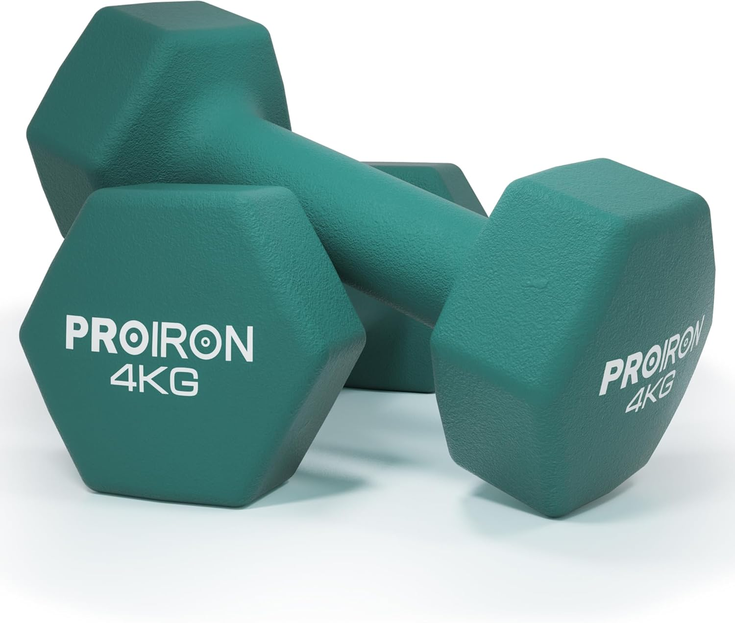 PROIRON Dumbbells Hexagonal Dumbbells Pair Anti-Slip Neoprene Dumbbell Soft-Touch Grip Hand Weights Home Gym Exercise