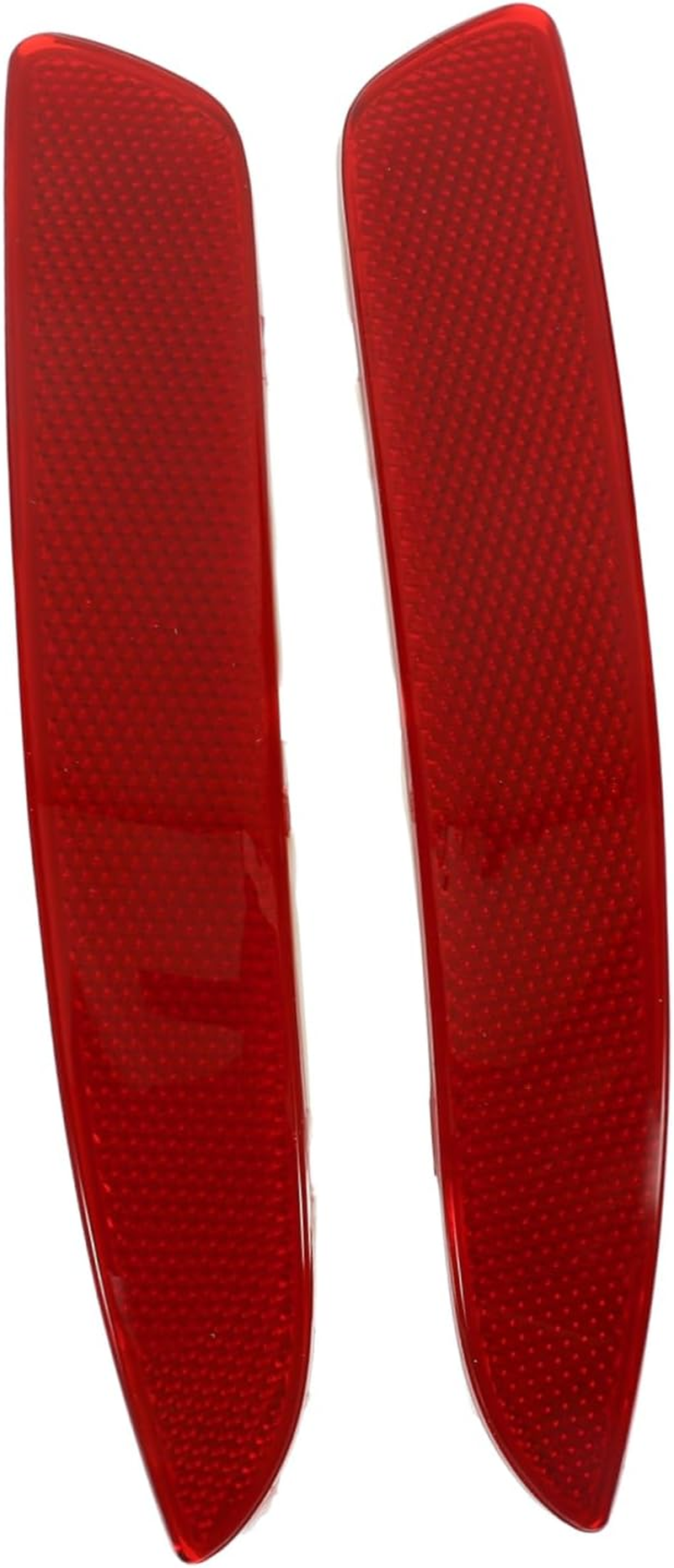 CHILDWEET 1Pair Car Rear Bumper Reflectors High Reflectivity Automotive Trim Light for Enhanced Visibility Left Right for Easy Installation Various Vehicle Models image number 4