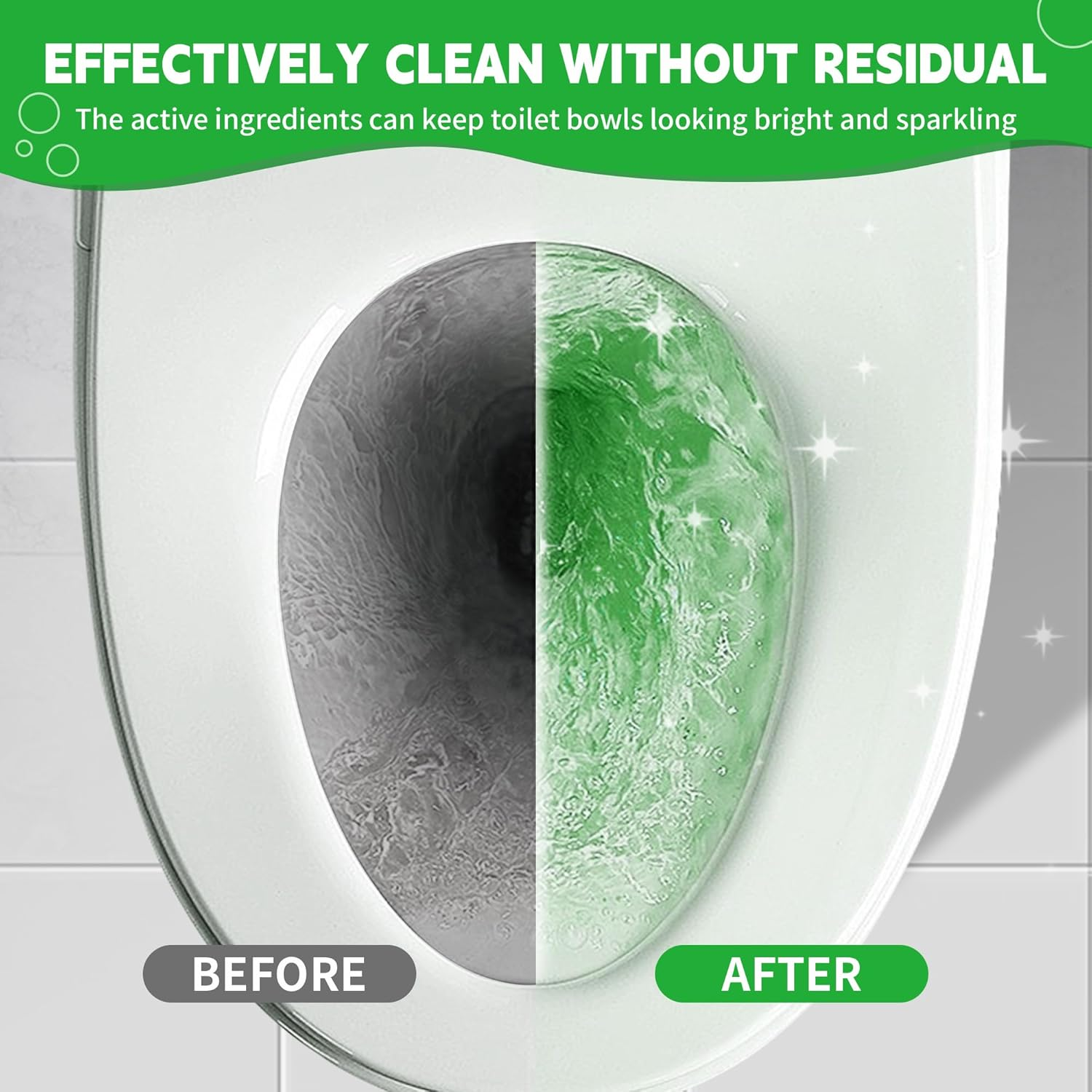 Automatic Toilet Cleaner Tablets - Long-Lasting Drop in Cistern Blocks to Freshen and Prevent Limescale image number 5