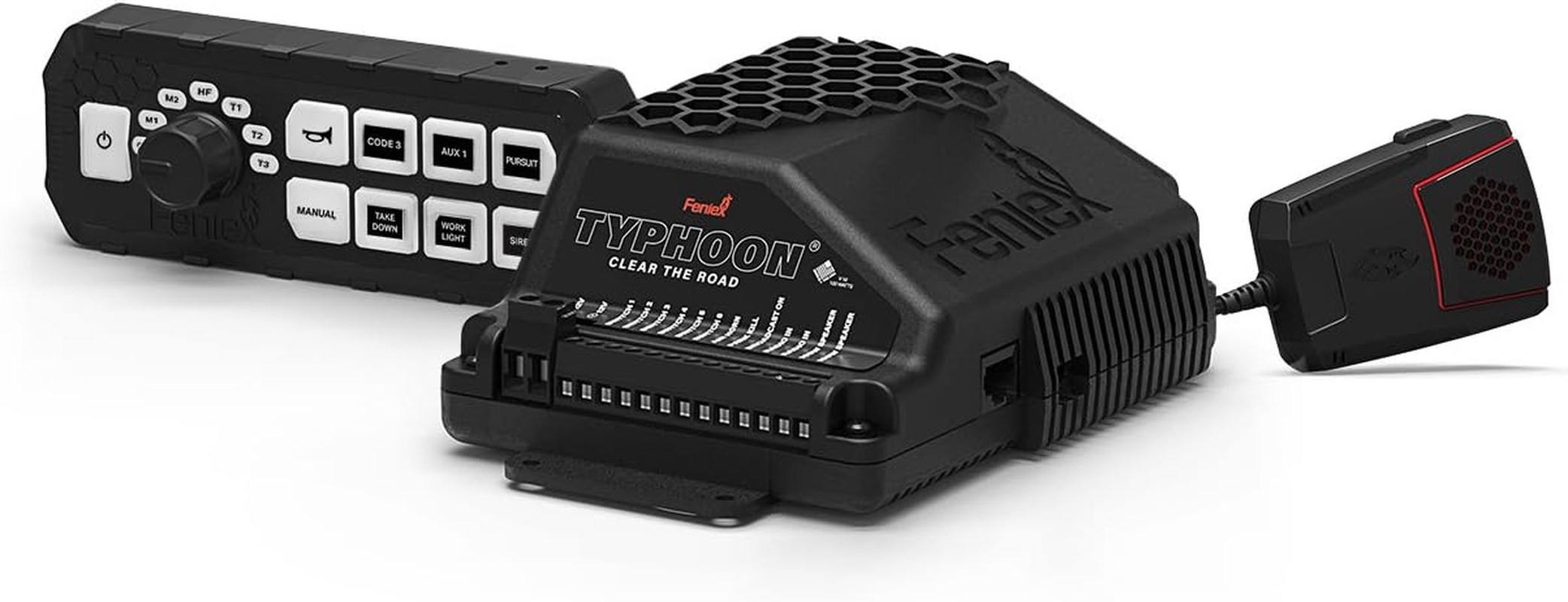 Feniex Typhoon Full Function 100W Siren image number 4