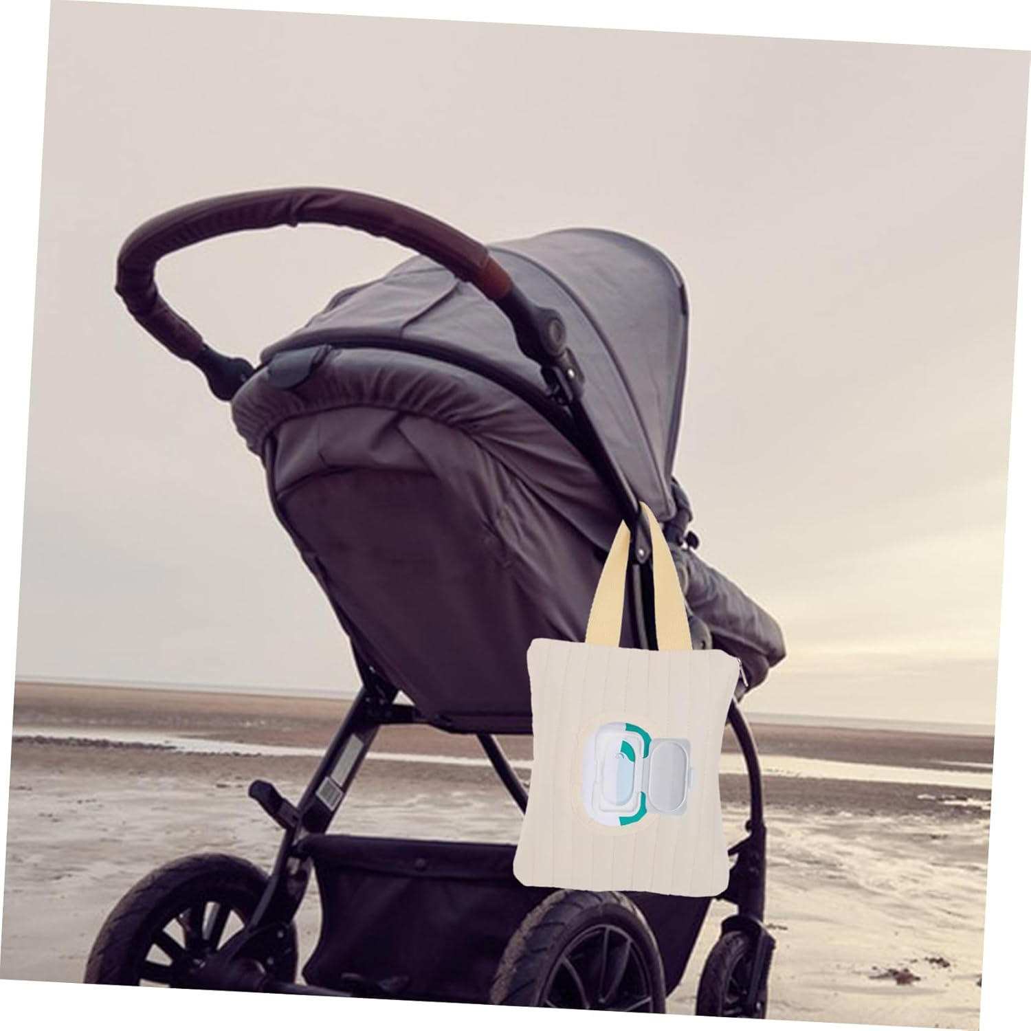 Wet Tissue Dispenser Portable Wipes Holder Wipes Dispenser Bunny Design image number 2