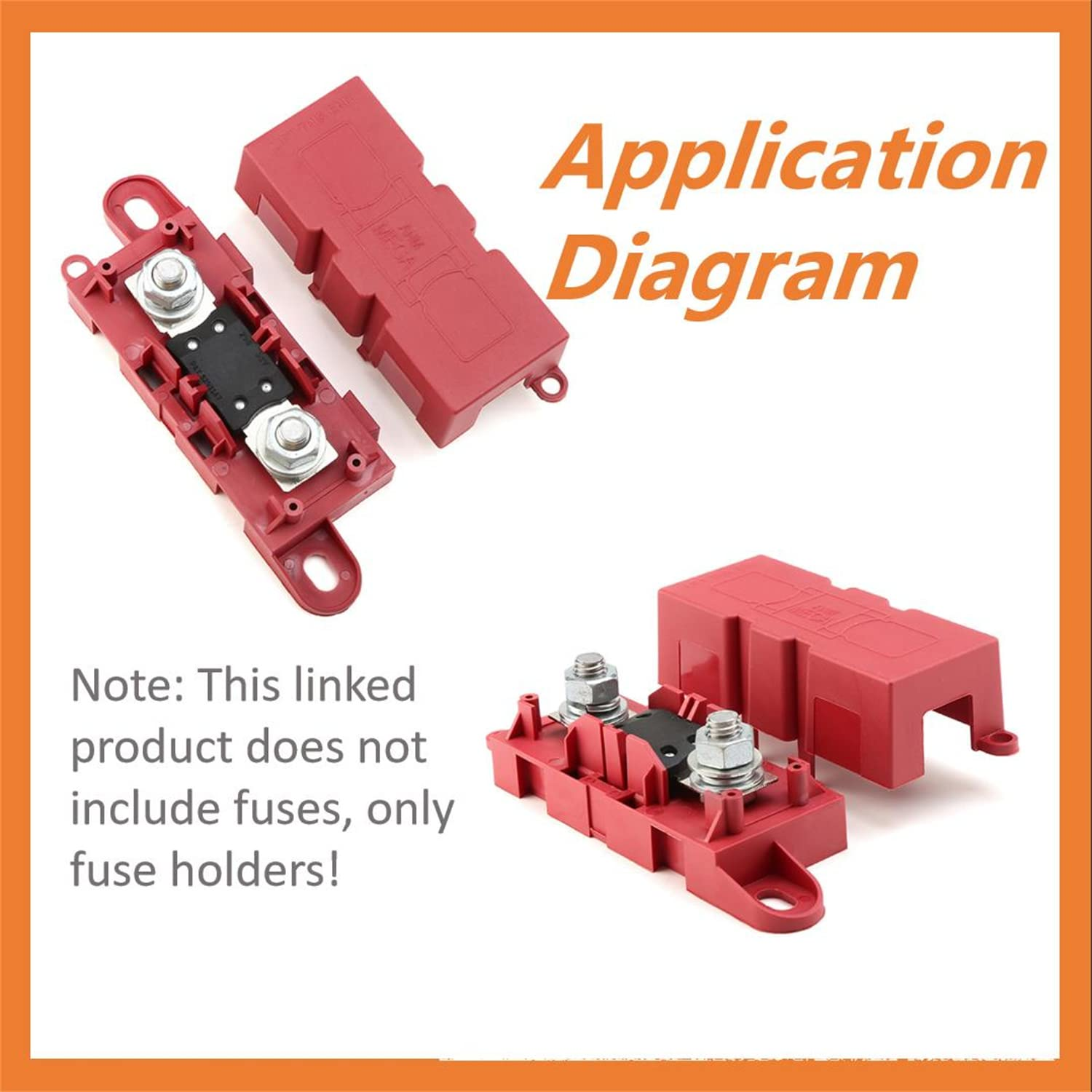 AMG MEGA Fuse Holder (Pack of 2) image number 3