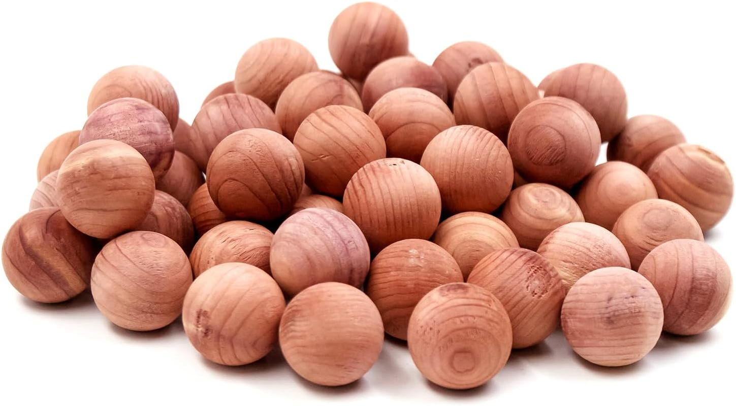 Natural Cedar Blocks Moth Protection for Wardrobes, 60 Pcs Cedar Wood, Aromatic Cedarwood for Closets image number 5