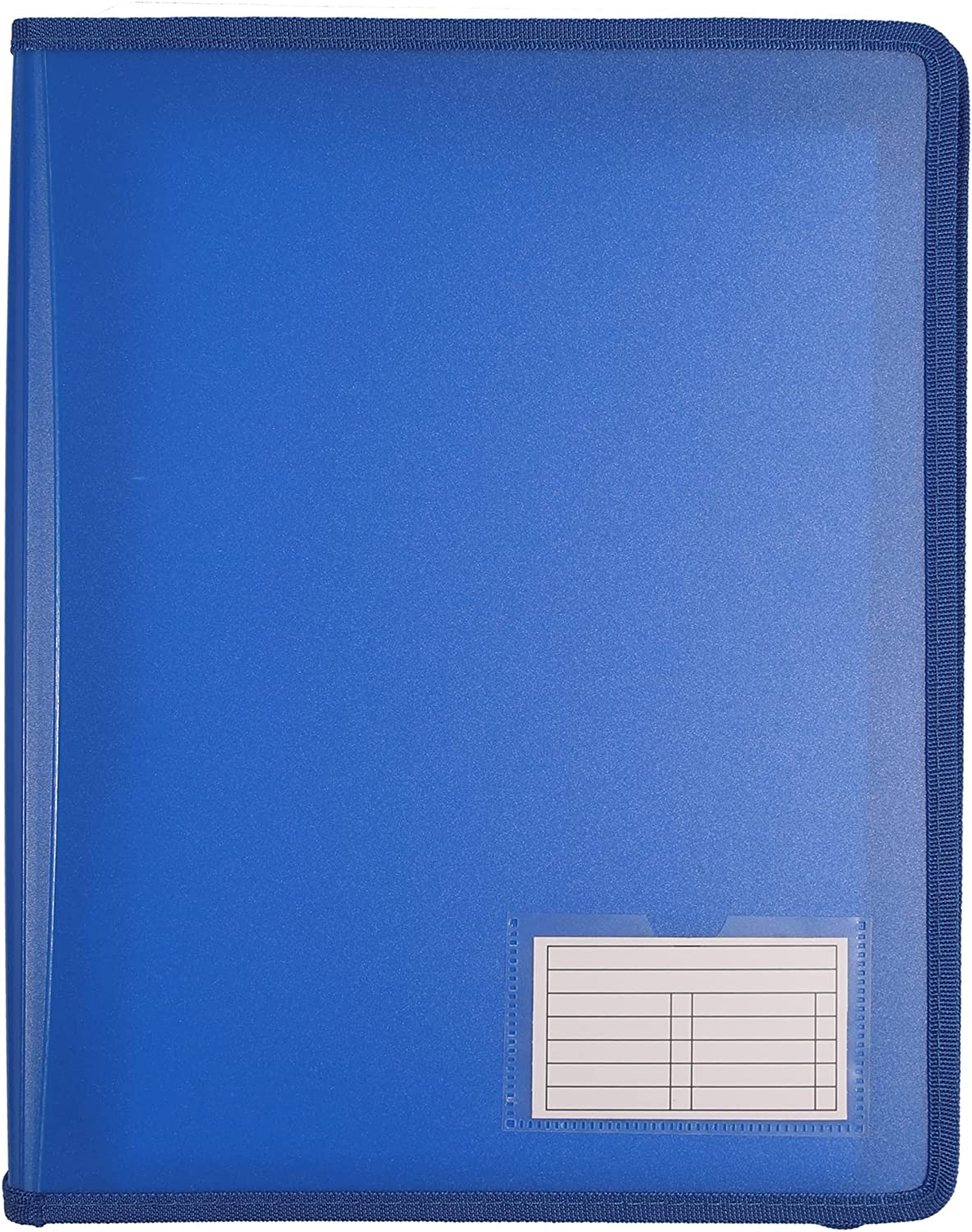 Bantex, Zipper Binder A4, 2D Ring, 25Mm, Black