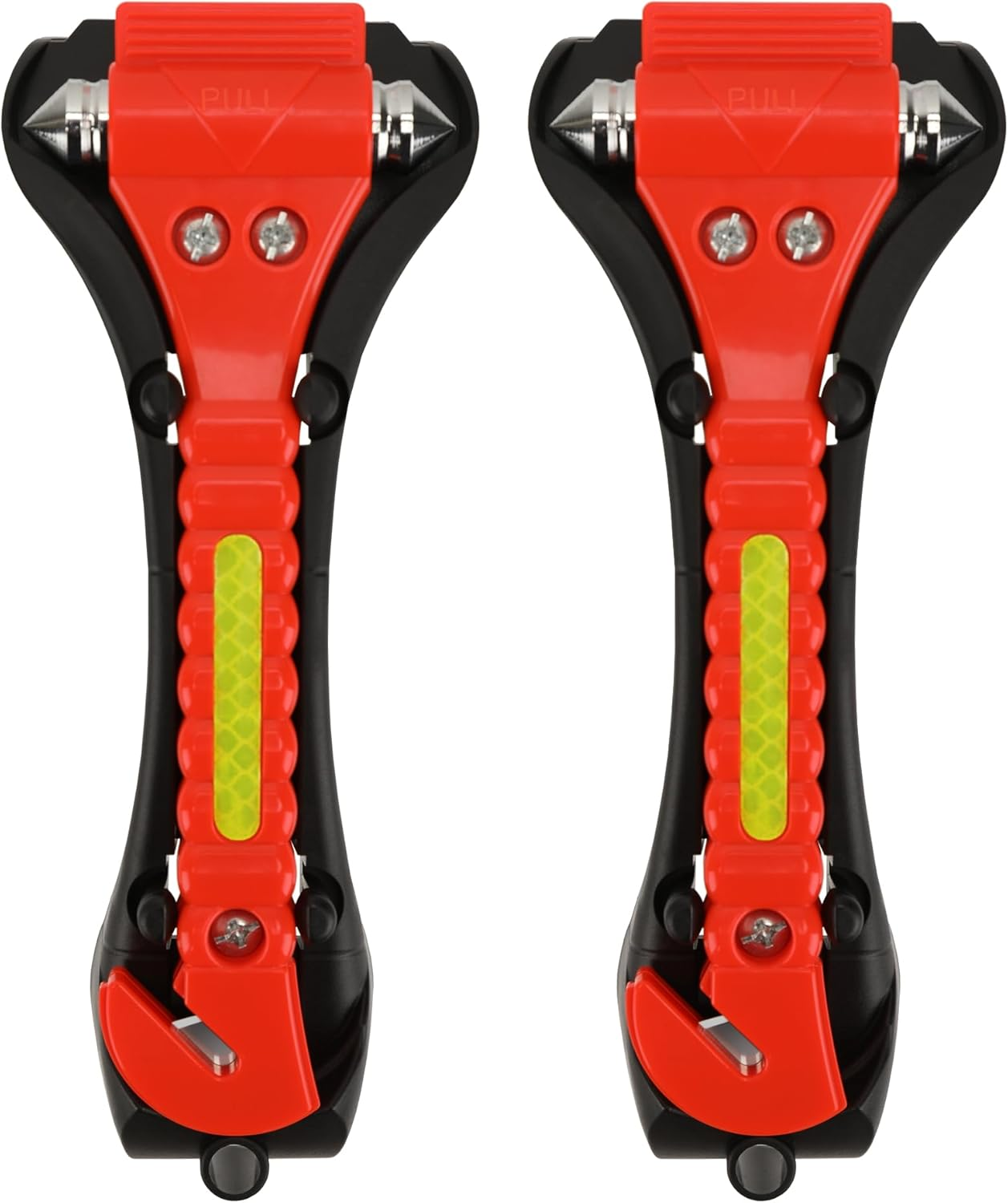 NINEMAX Car Window Breaker Seatbelt Cutter, Pack of 2 Car Safety Hammer Glass Breaker 2 in 1, Vehicle Escape Emergency Rescue Tool Window Punch Tool with Mount image number 6