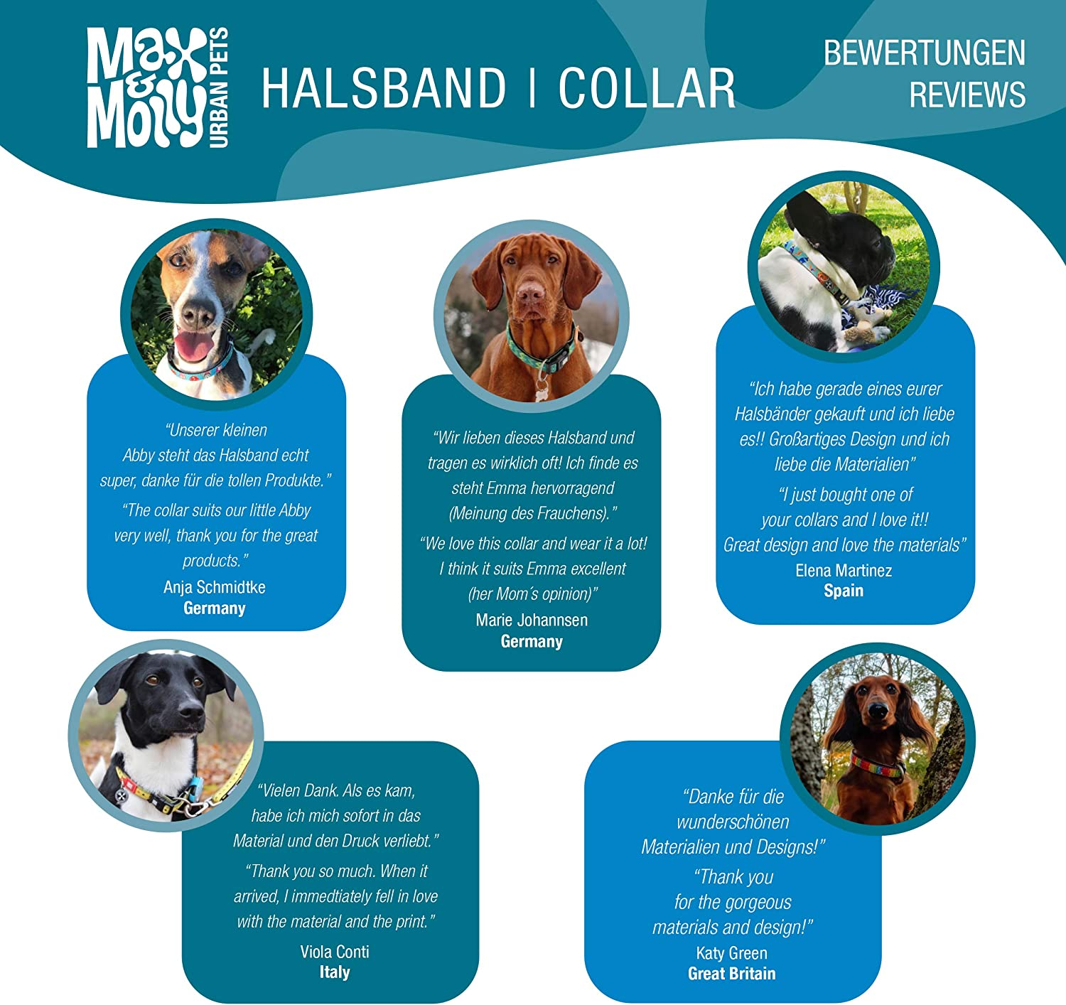 Max & Molly M&M Smart ID Dog Collar Original Gear Little Monster, X-Small image number 2