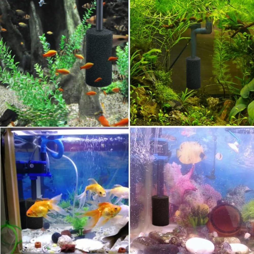 10PCS Filter Pre-Filter Foam Sponge Roll Water Inlet Protector Sponge Filter for Aquarium Fish Tank image number 4