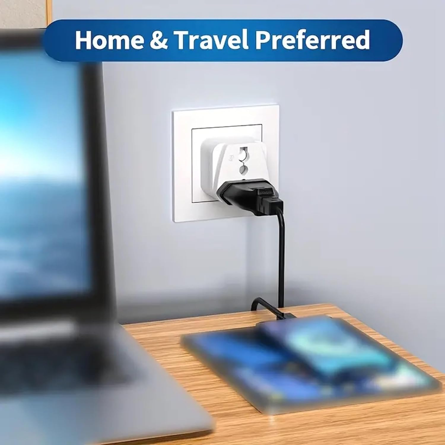 Generic 4-Pack Universal Travel Adapter Set for Australia: US, UK, EU, India to AU image number 2