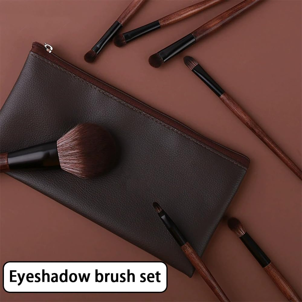 Shukitechi Professional Makeup Brush Kit &ndash; Soft Bristles for Eyeshadow, Contouring & Blending, Full Cosmetic Brush Set for Beauty Enthusiasts