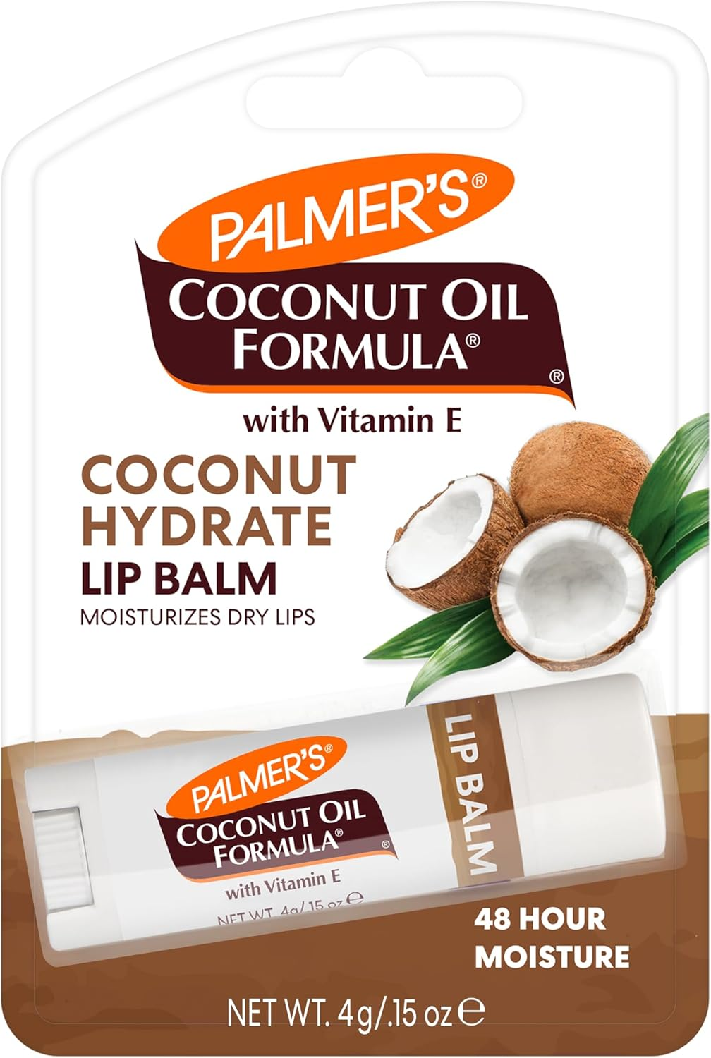 Palmer'S Coconut Oil Formula Lip Balm Duo, All-Day Moisturization, Hydrates Dry, Cracked Lips (Pack of 2)