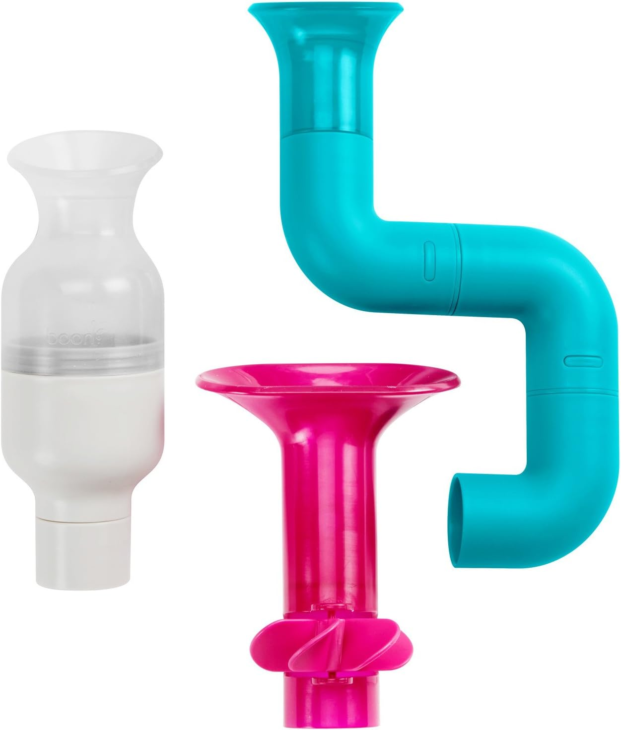 Tubes Building Bath Toy - Coral image number 3