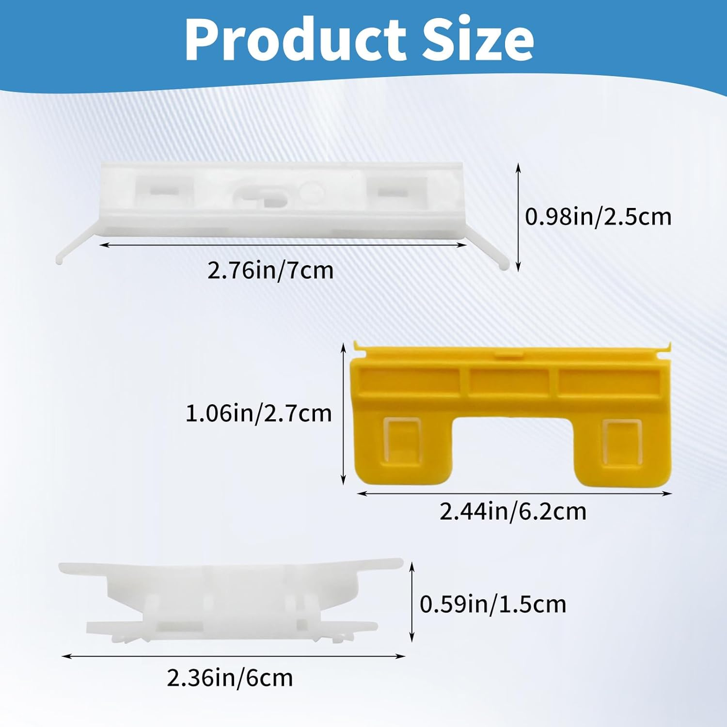 DUZFOREI Windshield Roof Moulding Clips Repair Kit, Replacement for Honda Civic 2007-2011, Replacement for Acura TL 2004-2009, Replaces 91572SDAA01 91572-SDA-A01, 11Pcs image number 6