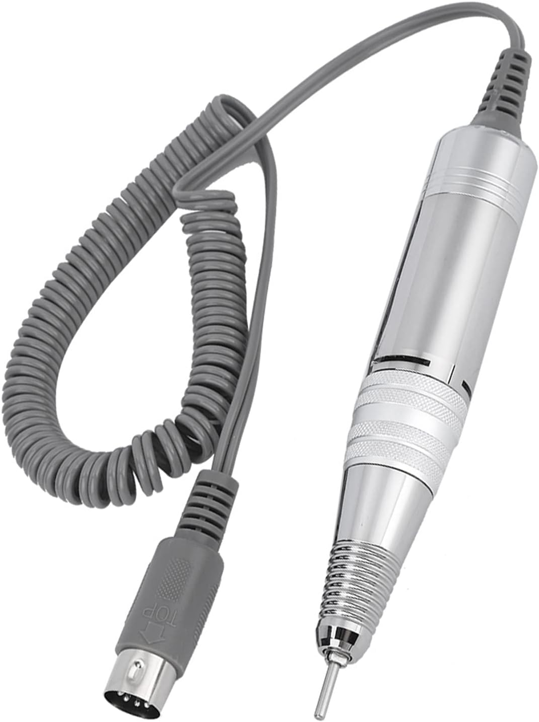 Nail File Electric Nail Cutter, 35000 Rpm Handpiece Replacement Handle Manicure Pedicure Nail Polish Cutter Handpiece for Professional Nail Polishing Grinder image number 2