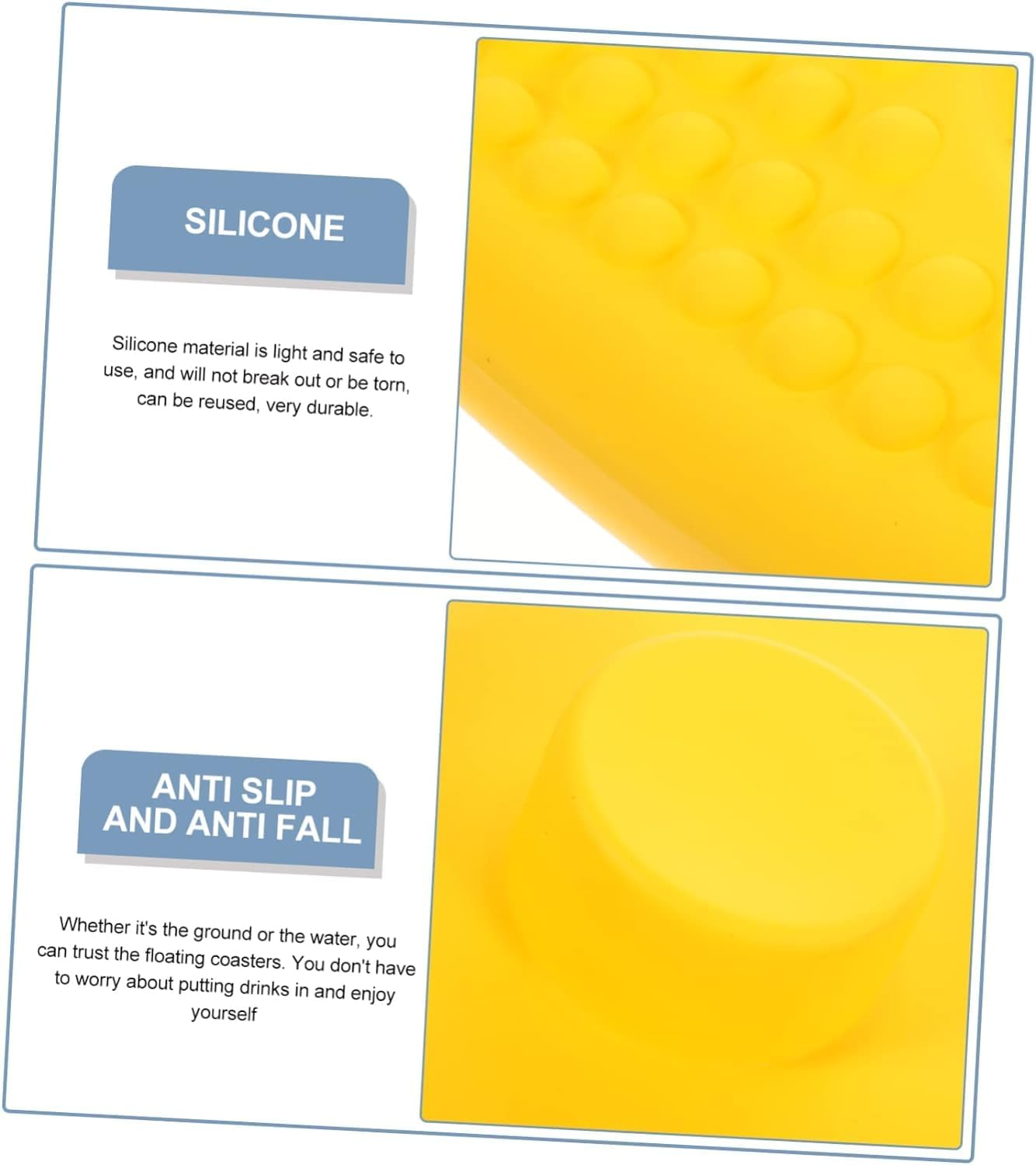 Pool Cup Base Beach Cup Holder Pools for Inflatable Toys for Pool Float Drink Caddy Summer Pool Party Favors Floating Drink Tray Floating Cupholders Pool Supplies Drinks image number 6