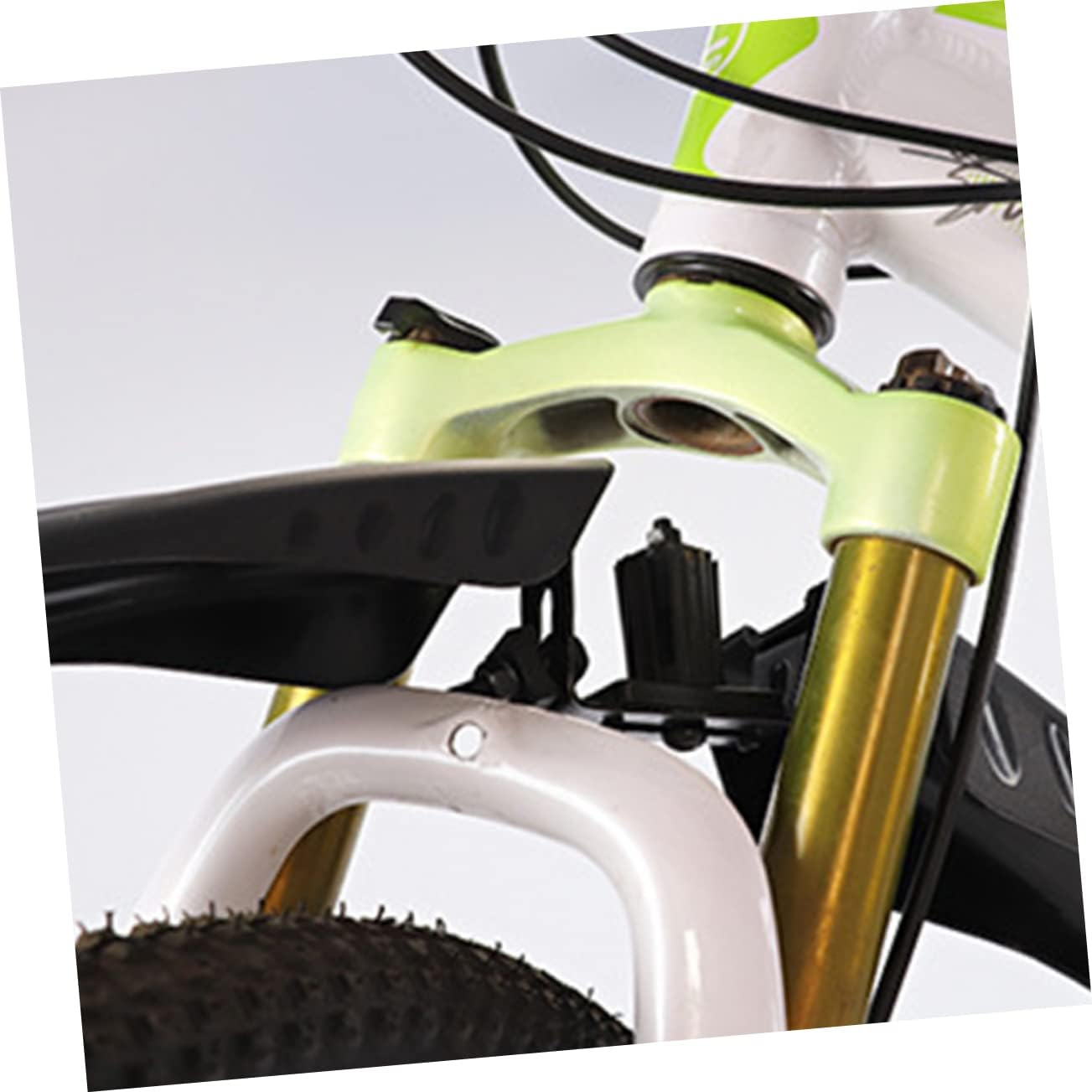 1Pair Black Bike Mudguards Mountain and Road Bike Rainwater Guards Durable Splash Protection for Outdoor Cycling Fit Dirt Board Accessories image number 1