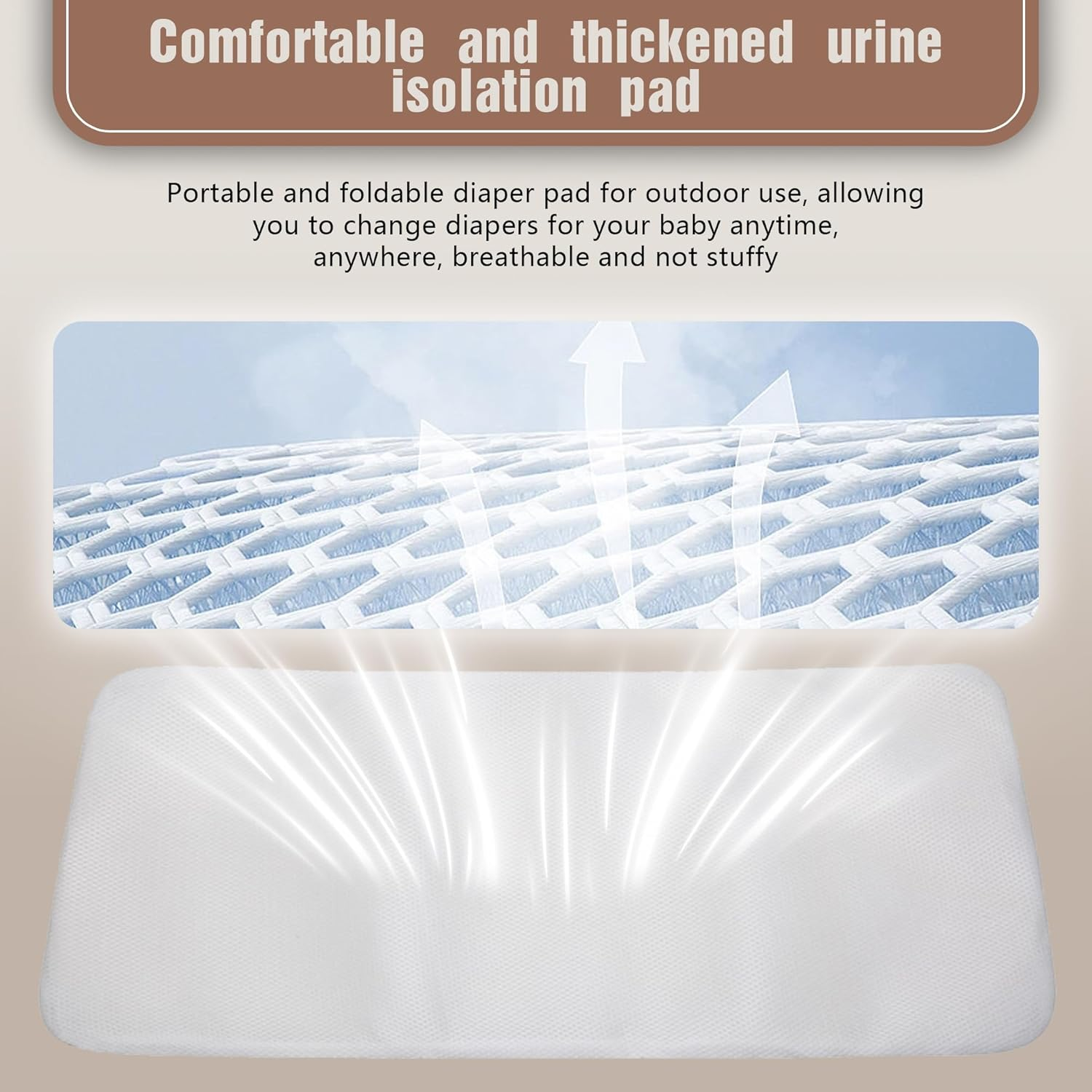 Baby Nappy Bag with Changing Station, Multifunctional Waterproof Diaper Bag, Large Baby Bag - Stylish Travel Baby Backpack for Mom and Dad image number 3