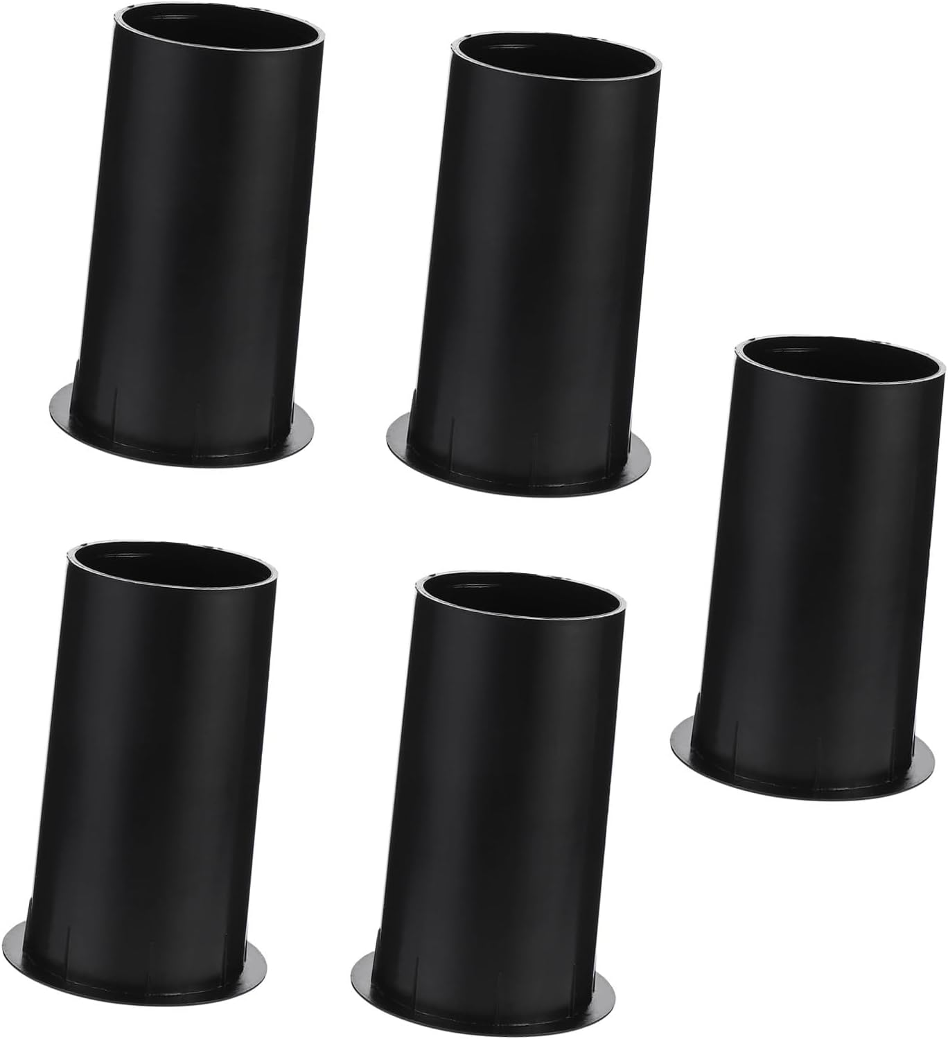 5 PCS Bass Reflex Plastic Speaker Port Tubes Subwoofer Supply Replacement Black Spray Paint Speaker Accessories for Enhanced Low Frequency Output