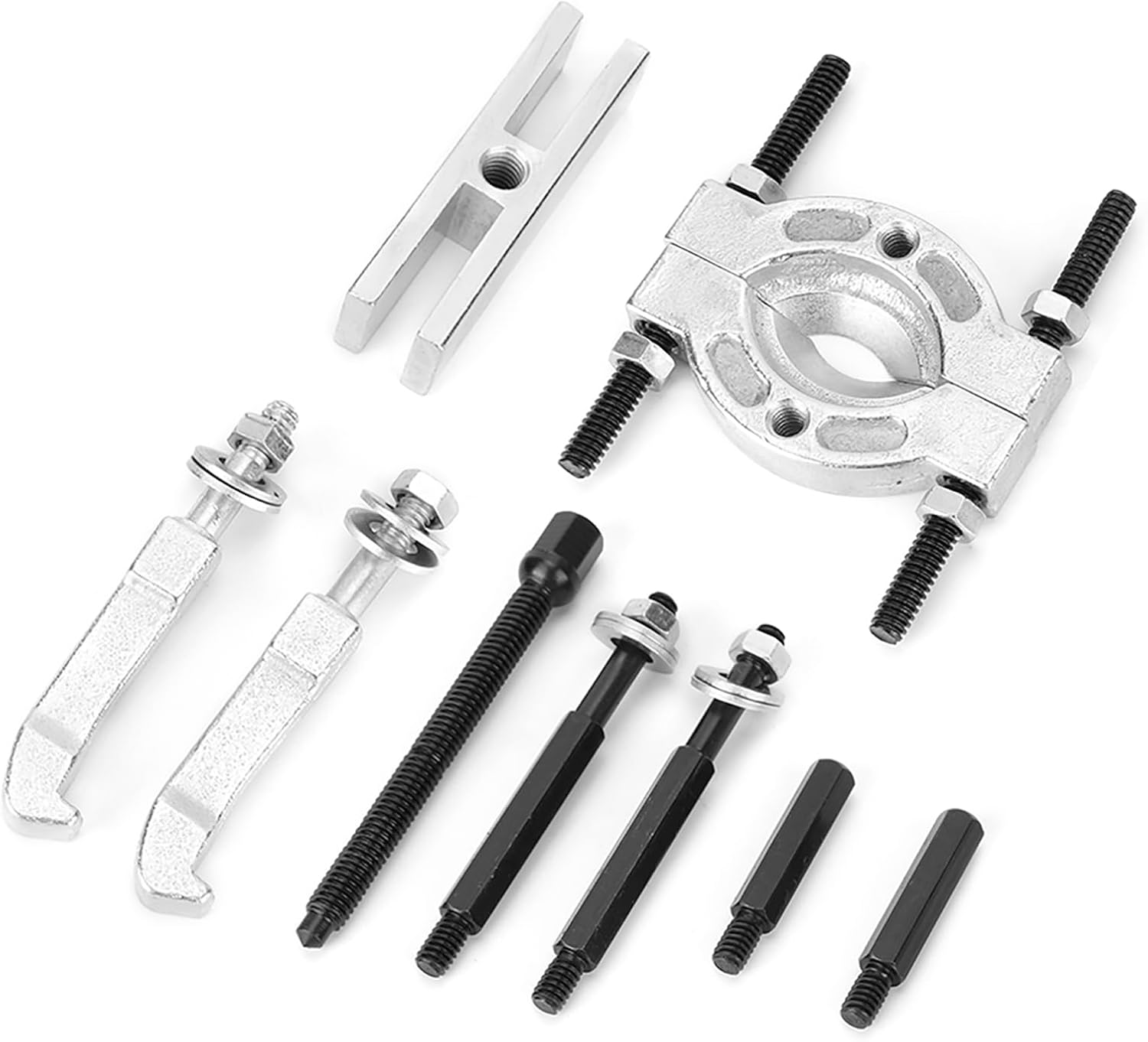 Bearing Remover Puller Tool Set Chrome Vanadium Mini Bearing Separator Tool Kit Gearbox Disassembly Vehicle Transmission Automotive Hand Tools