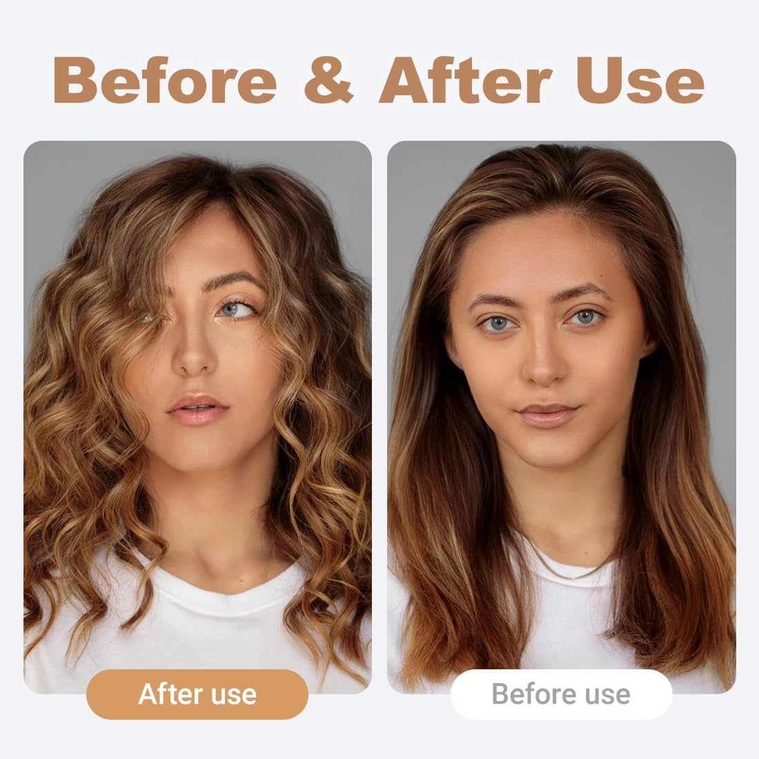 ZORVYN Pack of 4 Heatless Curls Band Curlers Overnight DIY Overnight Curls without Heat Rubber Heat-Free Curler for Medium Long Hair (Black) image number 4