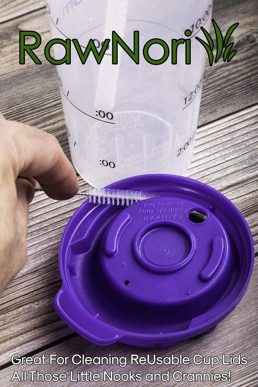 LYMI 2 Qty Drink Straw Cleaning Brush - Bristle Cleaner for Stainless Steel Drinking Straws image number 5