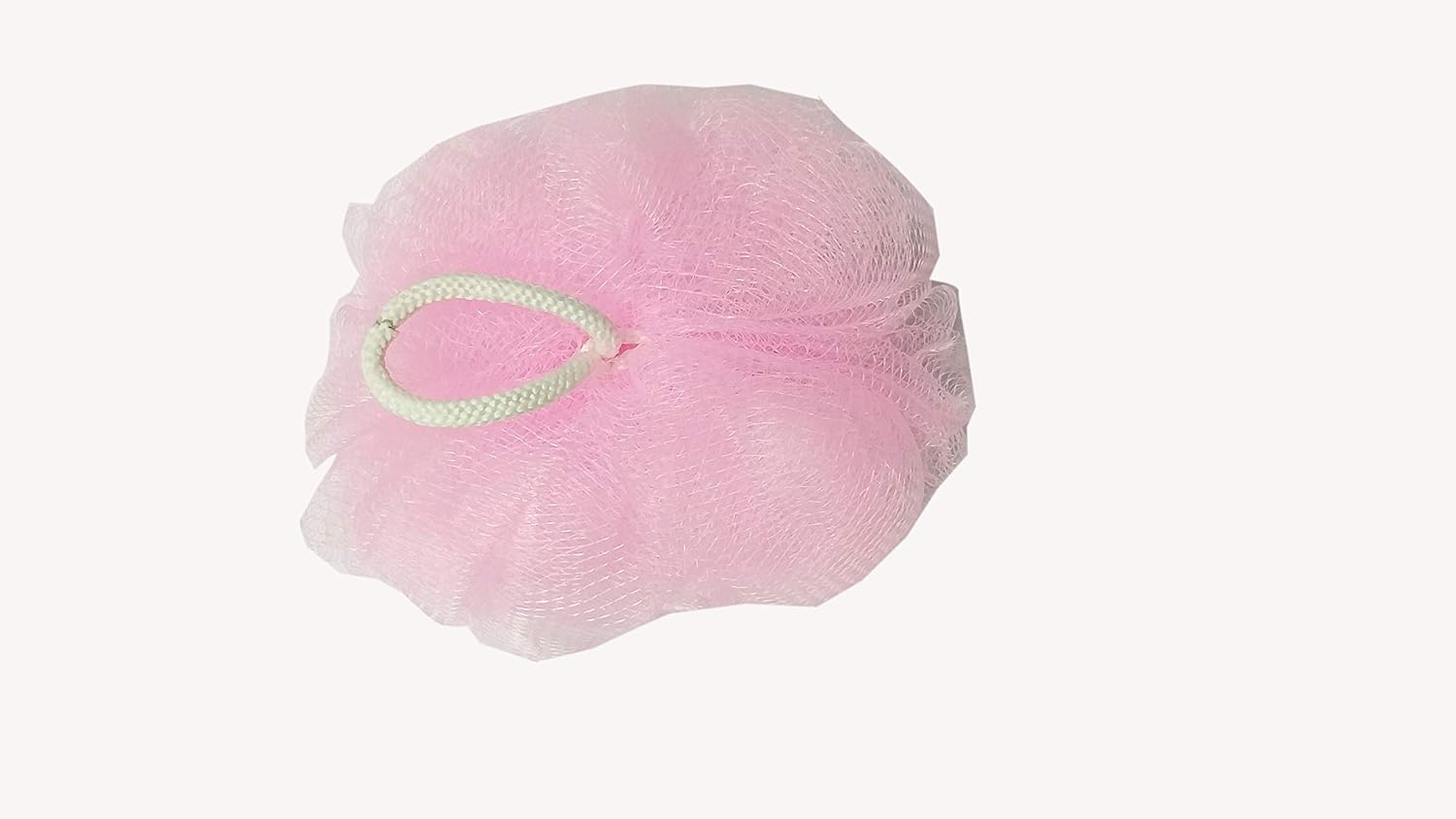 TVASTEE Luxury Bathing round Loofah for Men and Women-Assorted Colour (Pack of 1)