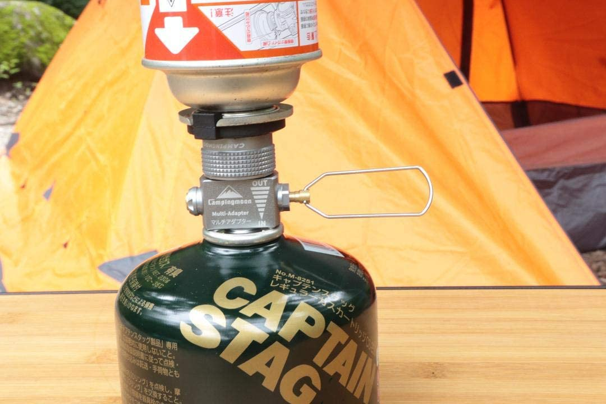 Camping Moon CAMPINGMOON Outdoor Gas Refill Adapter EN417 Lindal Valve(Vent Valve Equipped Type) image number 1