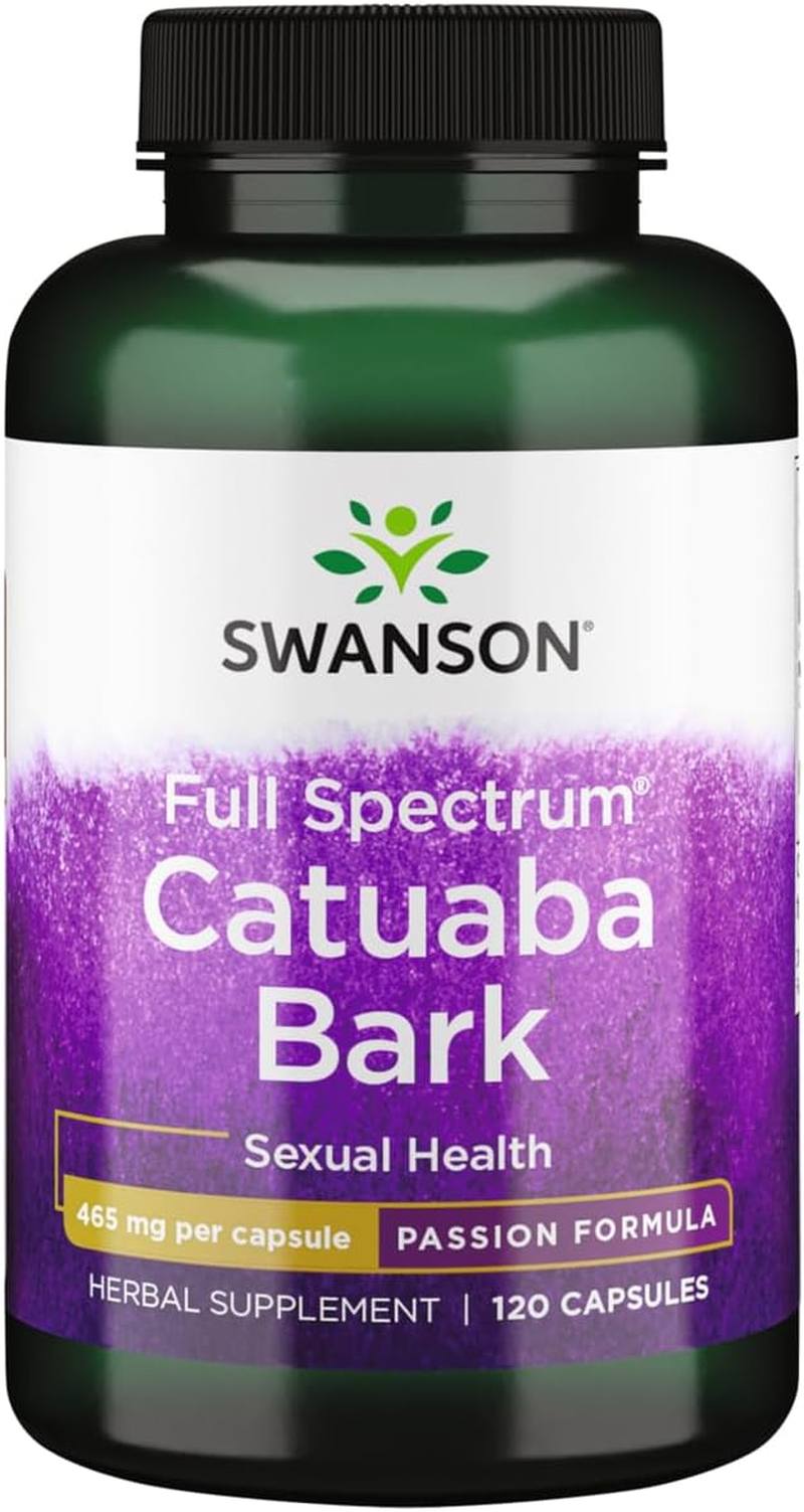 Swanson Catuaba Bark - 465Mg - 120 Capsules image number 1