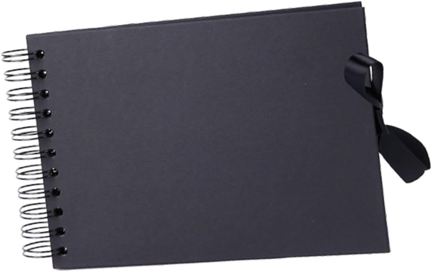 Scrapbook Photo Album,Memory Book Gift Adventure DIY Photo Album Book for Travel Graduation Memories Travel Record, Black