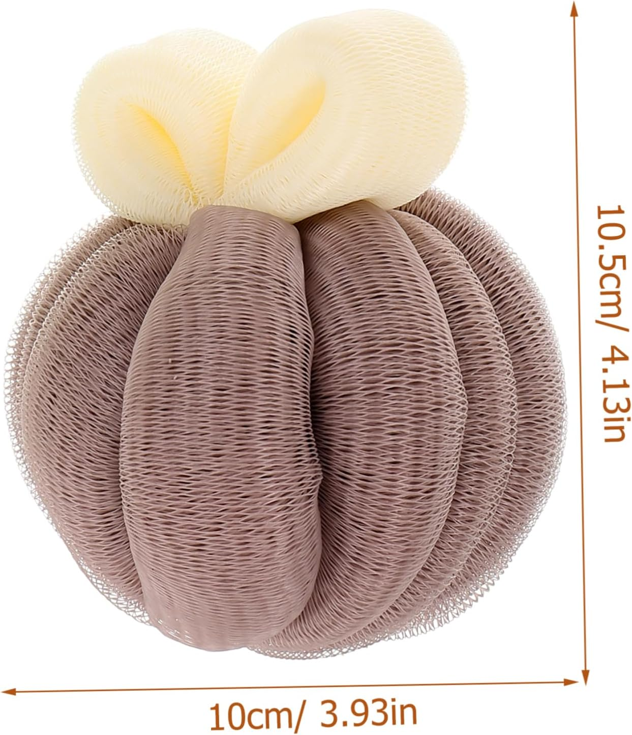 SOESFOUFU 2Pcs Exfoliating Bath Ball Shower Loofah Natural Sea Sponge Body Wash Ball image number 1