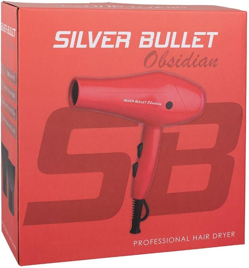 Silver Bullet Obsidian Hair Dryer Watermelon