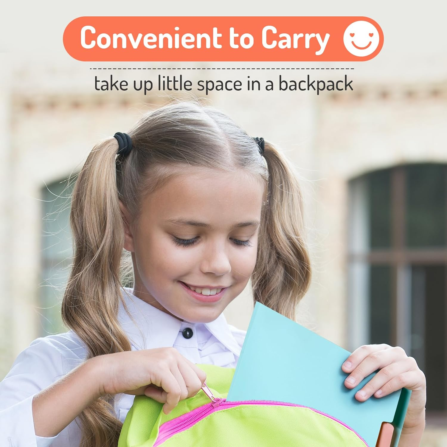 Forvencer Accordion File Organizer, Letter Size, 5 Pocket Expanding File Folder, Cute File Folder with Labels, Portable File Organizer for School Office Supplies, Folders for Documents, Jade - Black image number 6