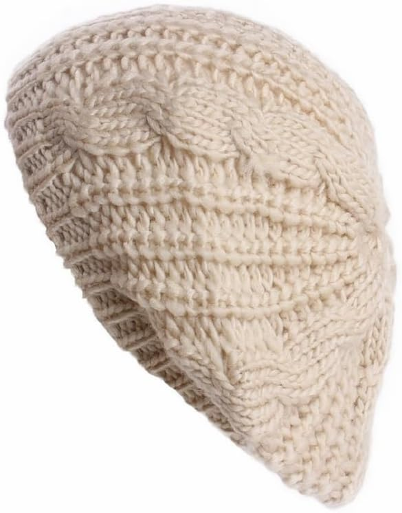 Soft Knit Solid Color Beanie, Chic, and Lightweight Crochet Knitted Style Beanie Hat for Women Slouchy Hat image number 2