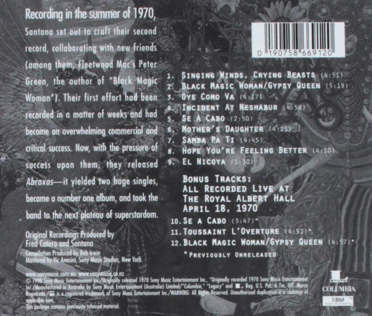 Abraxas (Gold Series)