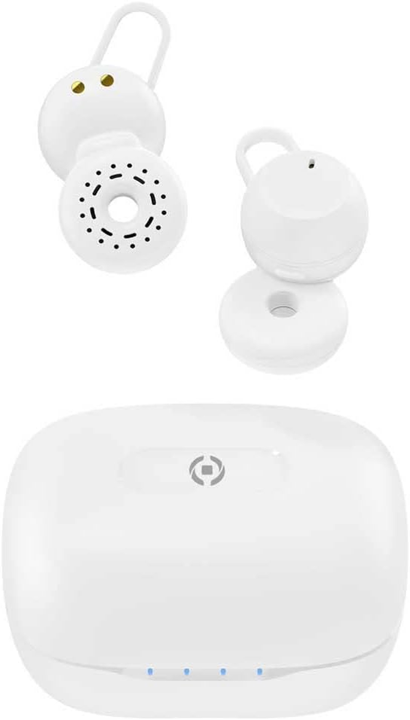 Celly AMBIENTALWH Headphones with Microphone - White