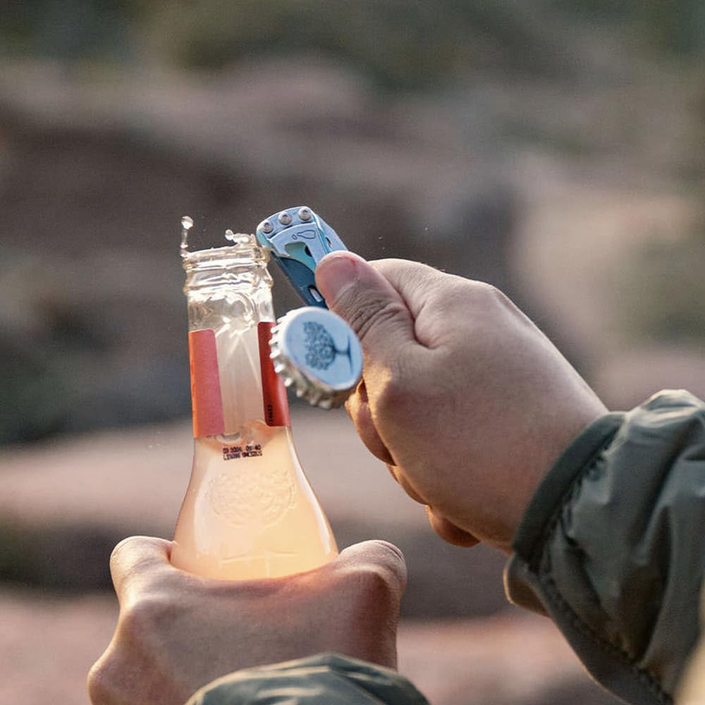 Leatherman Skeletool KB - Lightweight, Robust Multi-Purpose Pocket Tool with Bottle Opener, Stainless Steel, Paradise image number 4