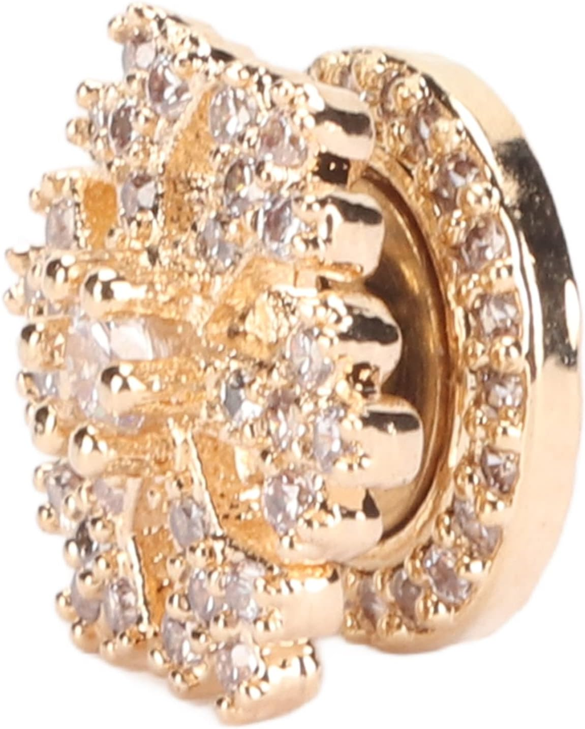 Snowflake Nail Decoration Rotatable Beautiful 3D Christmas Nail Art Decor Home Salon image number 1