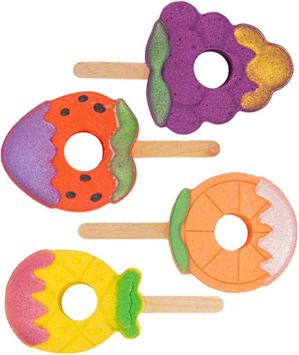 FOYTOKI 4Pcs Ball Essential Oil Creative Bathing Bomb for Boys and Girls Adults image number 6