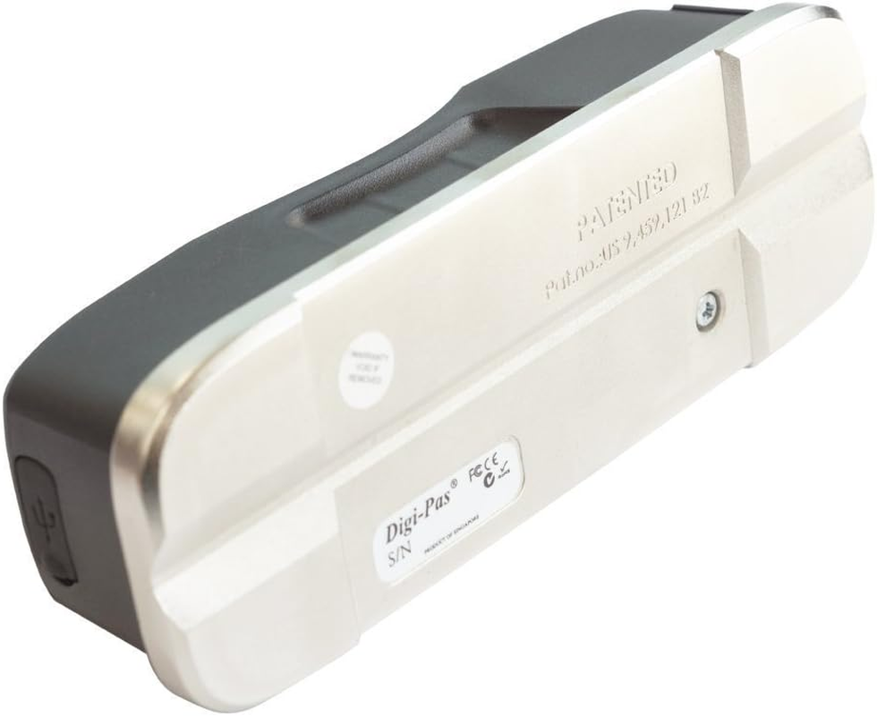 Digi-Pas 2-Axis Smart Master Precision Level DWL1500XY Bluetooth, 0.0002"/Ft (0.02 Mm/M), Black image number 1