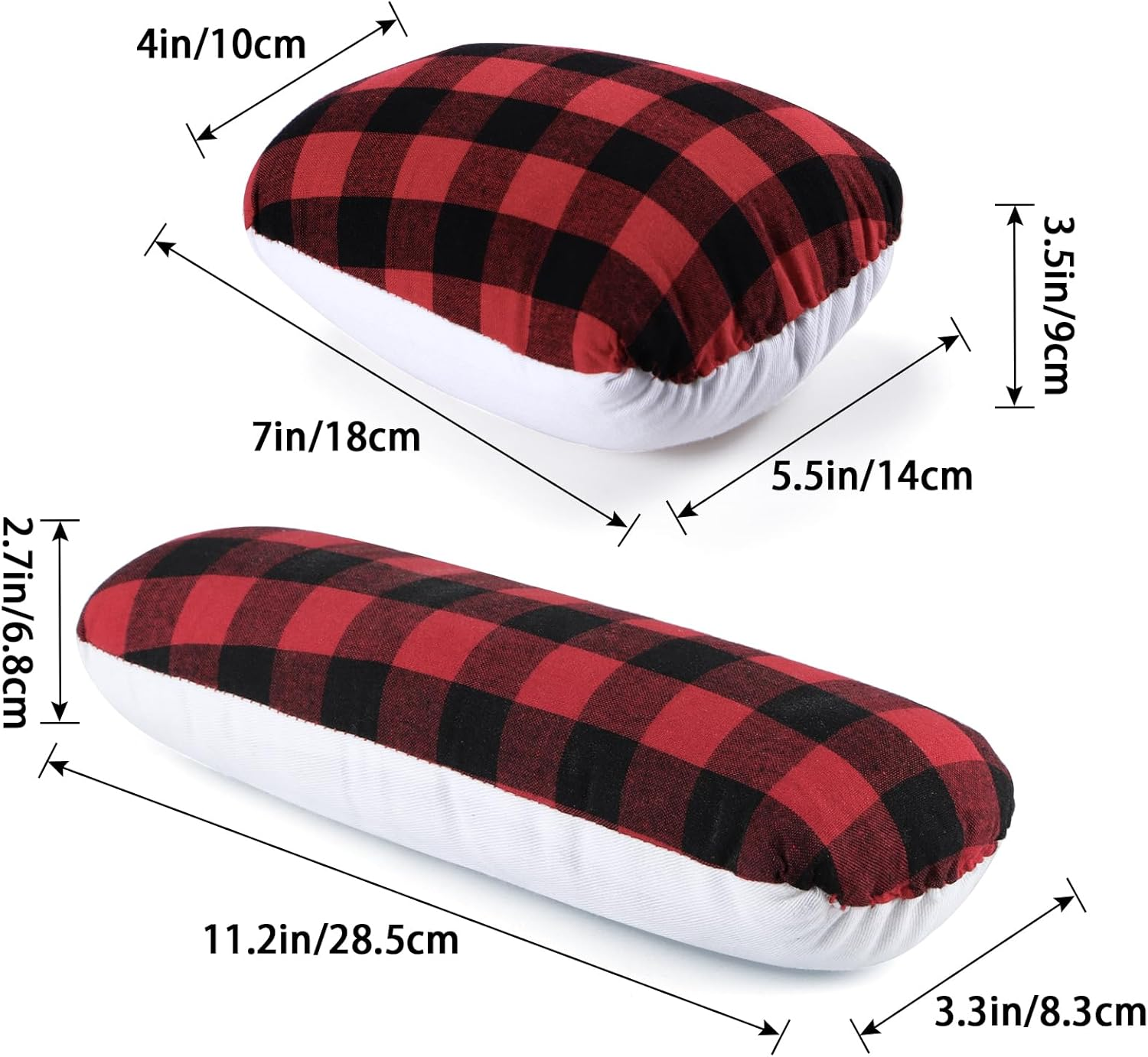MOLIGOU Tailors Ham and Seam Roll Set, Pressing Tool for Ironing, Sewing Ham for Sleeve, Collar, Curved Seam image number 1