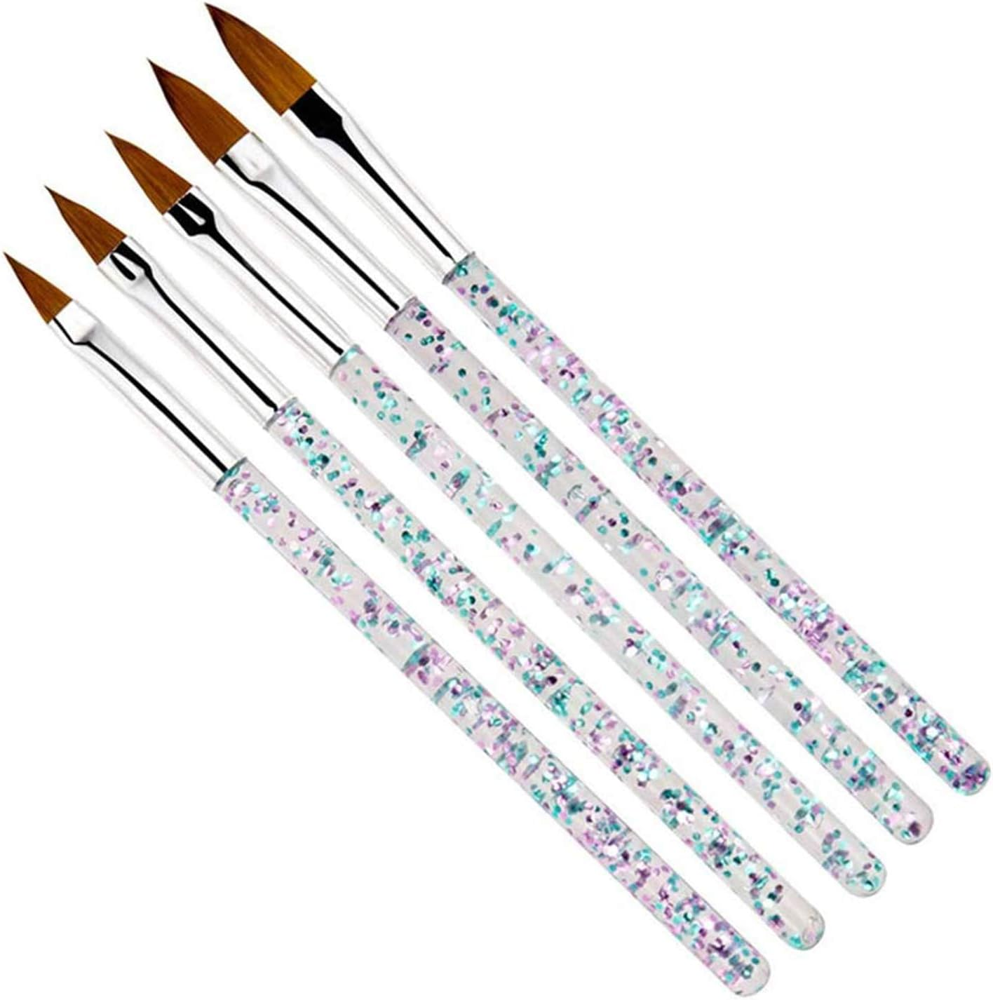 14 Pieces 3D Nails Arts Brushes Nail Liner Brush Nail Painting Design Pen Brushes image number 1