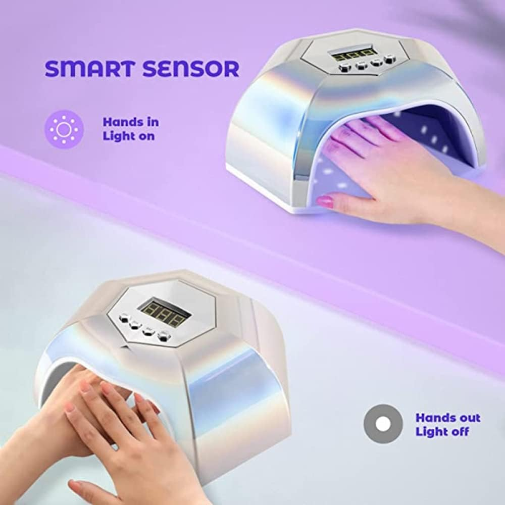 Nail Dryer Uv Nail Light 66 Led Dryer for Curing Gel Nail Polish with Automatic Sensor Professional Manicure Pedicure Salon Tool Nail Lamp Nail Lamp image number 4