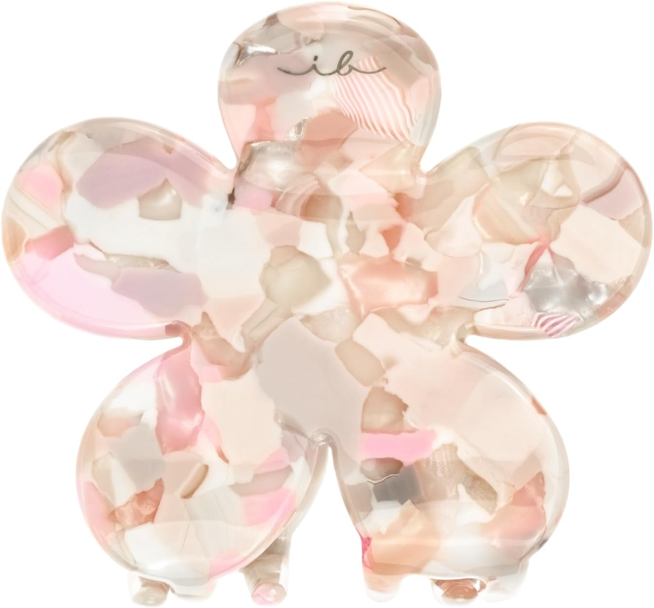 Invisibobble - CLIPSTAR M Oasis Refreshed Bloom - 2-Piece Hairpin Set - 1 X Floral Shape & 1 X Classic Design in Soft Beige and Rose Tones - Trendy Look, Secure Grip, Healthy Hair image number 2