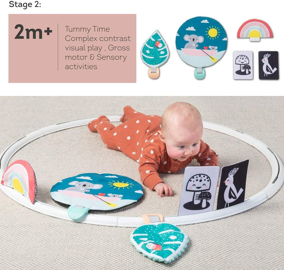 Taf Toys All around Me Activity Hoop | Developmental Hoop, Prefect for Newborns and Up, with 24 Developmental Activities. Designed to Promote Baby&rsquo;S Senses, Motor Skills and Cognitive Development image number 2