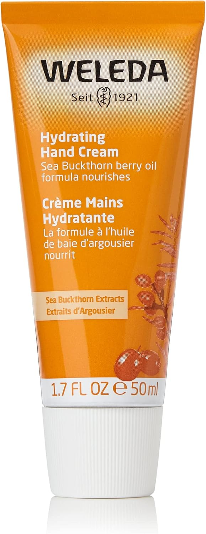 WELEDA Sea Buckthorn Hand Cream 50Ml | Light Moisturiser | Quickly-Absorbing | Soft Hands image number 4