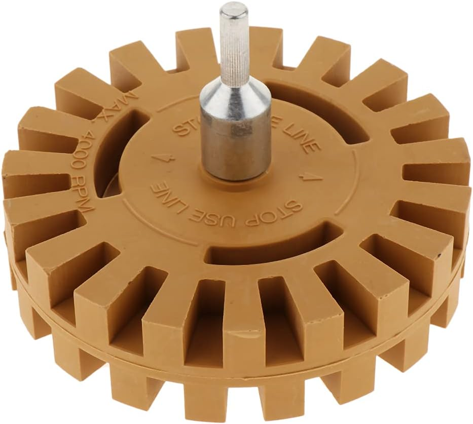 Segolike Caramel Tractor Wheel Pinstripe Remover Adhesive Tape Eraser Residue Removal image number 1