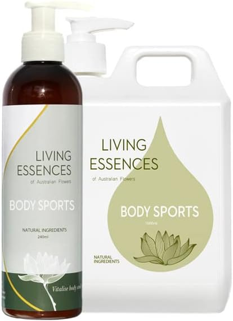 Living Essences Body Sports Lotion 1000 Ml