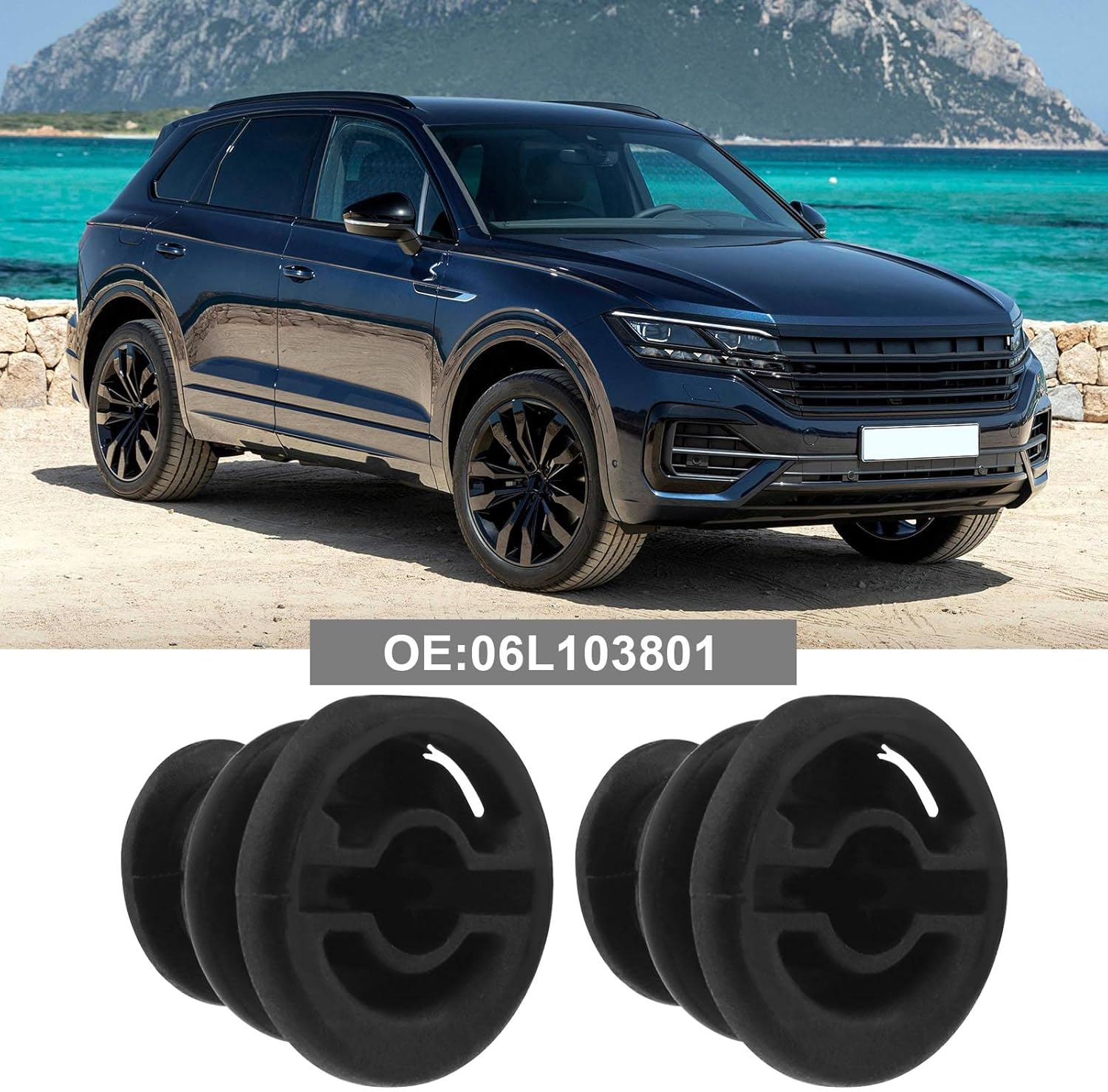 VGOL 4PCS Oil Drain Plug No Leak 06L103801 Compatible with Golf 7 A1 A3 A4 A5 A6 A7 Q2 Q5 Q7 Karoq Kodiaq Octavia Rapid Superb Yeti Automotive Parts image number 5