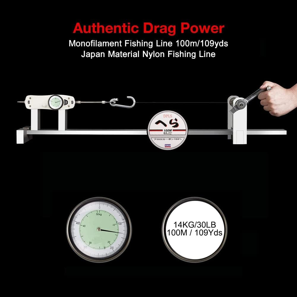 100 Meters Clear Nylon Fishing Line, 0.5 Mm Monofilament, Strong Tension Wire for Fishing, Hanging, Craft image number 6